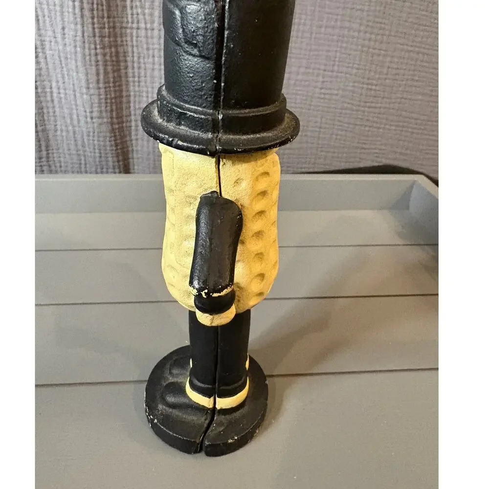 Mr. Peanut Planters Nut Cast Iron Coin Bank
